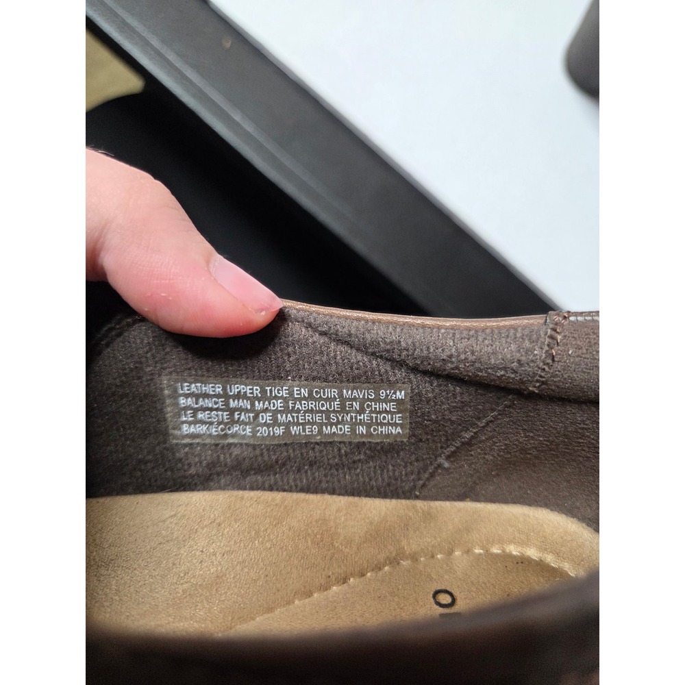 Earth Origins‎ Mavis Womens Bark Brown Leather Slip On Loafer Shoes 9.5M 2019F - Picture 6 of 8